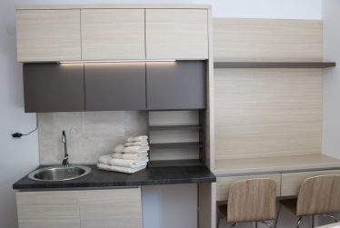 Luksuzna soba sa kuhinjom i kupatilom , medicinski kreveti, staracki dom Vitae Residence Beograd